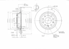 Тормозной диск OEM OEM0051DT