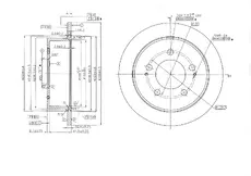 Тормозной диск OEM OEM0184DT