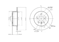 Тормозной диск OEM OEM0358DT