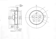 Тормозной диск OEM OEM0082DT