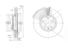 Тормозной диск OEM OEM0112DT