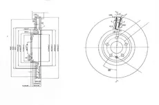 Тормозной диск OEM OEM0147DT