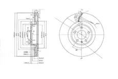 Тормозной диск OEM OEM0176DT