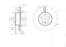 Тормозной диск OEM OEM0123DT
