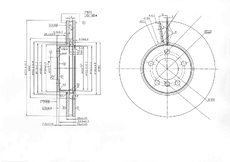 Тормозной диск OEM OEM0086DT