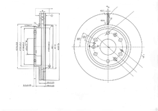 Тормозной диск OEM OEM0166DT