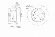 Тормозной диск OEM OEM0033DT