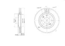 Тормозной диск OEM OEM0385DT