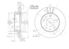 Тормозной диск OEM OEM0142DT