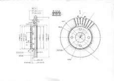 Тормозной диск OEM OEM0046DT