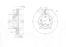 Тормозной диск OEM OEM0141DT