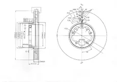 Тормозной диск OEM OEM0103DT