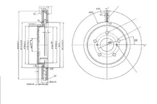 Тормозной диск OEM OEM0130DT