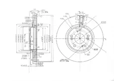 Тормозной диск OEM OEM0133DT