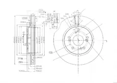 Тормозной диск OEM OEM0091DT