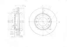 Тормозной диск OEM OEM0104DT