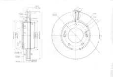 Тормозной диск OEM OEM0178DT