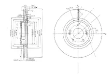 Тормозной диск OEM OEM0048DT