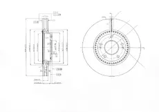 Тормозной диск OEM OEM0010DT