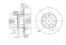 Тормозной диск OEM OEM0004DT