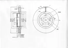 Тормозной диск OEM OEM0106DT