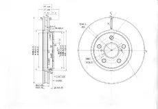 Тормозной диск OEM OEM0145DT