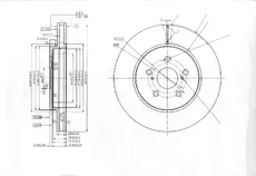Тормозной диск OEM OEM0081DT