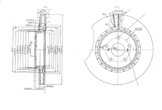 Тормозной диск OEM OEM0140DT