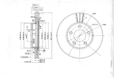 Тормозной диск OEM OEM0053DT
