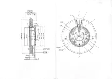 Тормозной диск OEM OEM0152DT