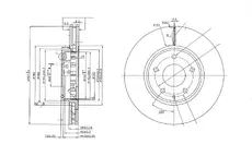 Тормозной диск OEM OEM0125DT