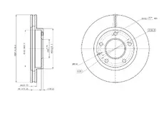 Тормозной диск OEM OEM0378DT