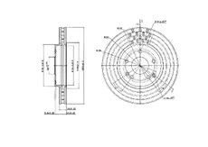 Тормозной диск OEM OEM0366DT