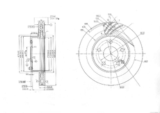 Тормозной диск OEM OEM0108DT