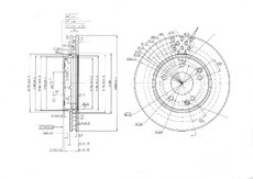 Тормозной диск OEM OEM0107DT