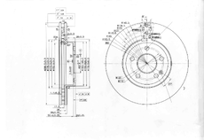 Тормозной диск OEM OEM0182DT