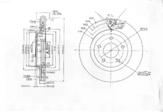 Тормозной диск OEM OEM0052DT