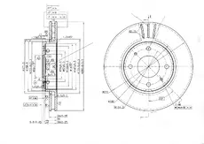 Тормозной диск OEM OEM0083DT