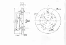 Тормозной диск OEM OEM0037DT
