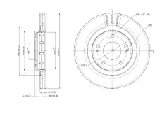 Тормозной диск OEM OEM0375DT