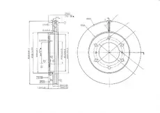Тормозной диск OEM OEM0092DT