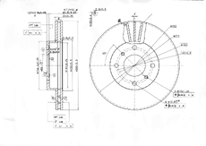 Тормозной диск OEM OEM0095DT