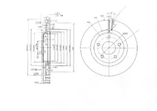 Тормозной диск OEM OEM0070DT