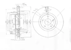 Тормозной диск OEM OEM0088DT