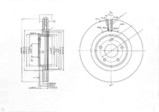 Тормозной диск OEM OEM0194DT