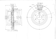 Тормозной диск OEM OEM0119DT
