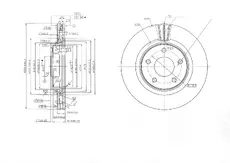 Тормозной диск OEM OEM0172DT