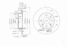 Тормозной диск OEM OEM0174DT