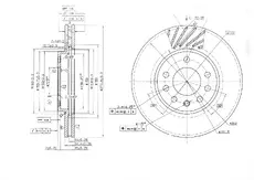 Тормозной диск OEM OEM0030DT