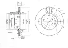 Тормозной диск OEM OEM0118DT